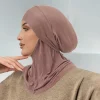 sangle instantanée jersey hijab sous capuchon hijabs pour femme femmes musulmanes hijab casquette couverture complète bandeau écharpe islam turban