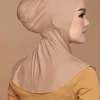 Chapeau Hijab artificiel astique pour Femme, Turban Doux, Sous-Écharpe, Casquette Intérieure, Écharpe de Sauna Décontractée, Ramadan Chapeau Hijab artificiel astique pour Femme, Turban Doux, Sous-Écharpe, Casquette Intérieure, Écharpe de Sauna Décontractée, Ramadan