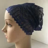 foulard de tête musulman pour femmes, sous écharpe en dentelle, couverture hijab extensible, couvre chef, casquette, châle, écharpe islamique, bandeau intérieur, bonnet