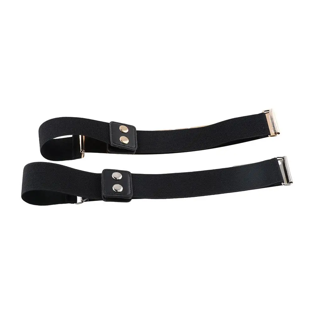 Ceinture élastique en métal argenté pour femmes, élégante, réglable en or, assortie avec tout, ceinture de taille, Corset, ceintures élastiques