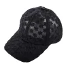 Respirant réglable Hip Hop femmes en plein air filles maille chapeau visières casquette dentelle fleur casquette de Baseball