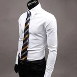 Chemise à Manches sulfpour Homme, Vêtement Décontracté, de Haute Qualité, 14 Couleurs Unies, pour Document Bonbon