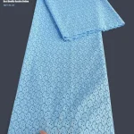 Tissu Africain en Dentelle de Coton Brodé de Luxe pour Homme et Femme, Tenue de Mariage de Style Billy Brants