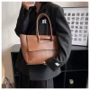 sacs à main en cuir pu souple pour femmes, nouvelle mode, design rétro, sacs à bandoulière sous les bras, sacs à poignée supérieure de luxe