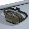 volunteer taille pack sac fanny packs hommes oxford tissu voyage course décontracté fermeture éclair téléphone léger sacs à bandoulière 1829 09
