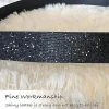 ceinture à paillettes scintillantes pour femmes, ceinture scintillante pour jeans, adaptée à l'appariement avec divers pantalons et manteaux
