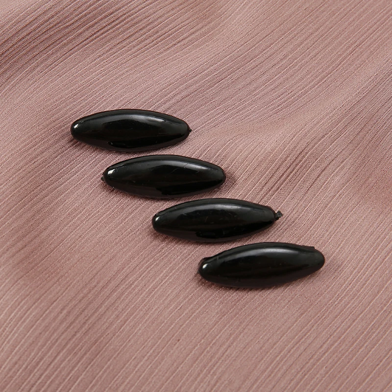 Épingles de sûreté pour femmes, 4 pièces, accessoires pour écharpe, épingles ovales de couleur unie pour Hijabs musulmans, épingles colorées du Ramadan pour châle