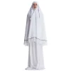 femmes musulmanes burqa robe deux pièces costume ethnique dame hijab abaya costume ramadan eid prière vêtement