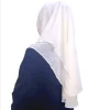 Écharpe de sauna instantanée pour femme, hijab à deux couches, châles aniques, tiens imar amira, casquette islamique musulmane, turban