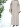 abaya de dubaï pour femmes musulmanes, eid ramadan, robe modeste, turquie, ample, grande robe élégante, vêtements islamiques, nouvelle collection 2024