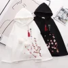 sweats à capuche brodés pour femmes, esthétique à capuche, vêtements baggy kawaii, streetwear de créateur, personnel chinois pour adolescents, printemps confortable