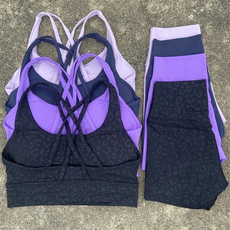 Ensemble de vêtements de Yoga 2 pièces, ensemble short de sport pour femmes, soutien-gorge croisé dans le dos, haut, short taille haute, costume de Fitness, survêtement d’entraînement de course Ensemble de vêtements de Yoga 2 pièces, ensemble short de sport pour femmes, soutien-gorge croisé dans le dos, haut, short taille haute, costume de Fitness, survêtement d’entraînement de course