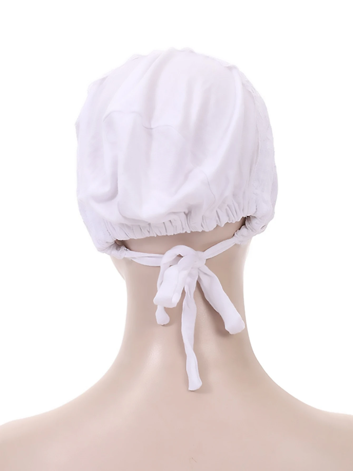 femmes musulmanes chapeau intérieur hijab écharpe dentelle casquette turban chapeaux sous écharpe islam ninja fleur foulard enveloppement bonnet perte de cheveux couverture