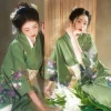 femmes japonais traditionnel yukata haori kimonos cosplay blouse robe femme été mode photographie vêtements robe de soirée kimono