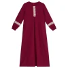 abaya robe musulmane à manches longues pour filles, robes maxi islamiques, eid arabe, moyen orient, fête à thème du ramadan, costume mastim ade, enfants