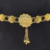 Ceinture à boucle de bijoux vintage en or pour robe Sarong traditionnelle