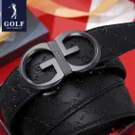 Ceinture Golf Business and Leisure pour homme, métal, structure automatique, élégante, classique, mode polyvalente