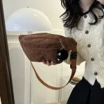Sac de taille en velours côtelé pour femmes, sac de poitrine en toile pour étudiantes, sac banane à la mode pour téléphone banane, sacs de ceinture banane, 2024