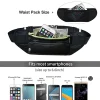 sport trail course ceinture taille sac hydratation jogging pochette bouteille d'eau fanny pack hommes femmes gymnastique fitness cyclisme argent ceinture sacs
