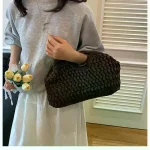 Sac à main tissé élégant pour femmes, sac sous les bras en paille de plage, sacs à bandoulière polyvalents et exquis, sacs de soirée pour cadeaux pour femmes