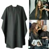 cape de coupe de cheveux pour barbier salon professionnel coiffure coiffeur robe en tissu barbier noir coiffeur tablier capes de coupe de cheveux