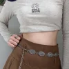 ceinture en chaîne de taille bohème en métal pour femmes, style ethnique polyvalent rétro, mode pull, joint de taille, accessoires de décoration de corps