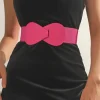 ceinture large – ceinture de manteau extensible, couleur unie, élastique, confortable et polyvalente pour femmes