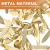 attaches en papier pour scrapbooking, 50 pièces, épingles artisanales pour artisanat, mini petit artisanat en laiton pour enfant
