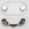 porte lunettes à suspension magnétique, broches à la mode, pince à vêtements portable multifonction, boucle magnétique pour lunettes, clips de ligne de casque
