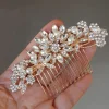 Épingles à cheveux luxueuses en strass pour patients, 1 pièce, accessoire de cheveux de rotterdam, pour sauna, ixde mariage, cérémonies, bijoux pour femme