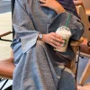Abaya de dubaï pour femmes musulmanes, Eid Ramadan, robe modeste, turquie, ample, grande robe élégante, vêtements islamiques, nouvelle collection 2024 Abaya de dubaï pour femmes musulmanes, Eid Ramadan, robe modeste, turquie, ample, grande robe élégante, vêtements islamiques, nouvelle collection 2024