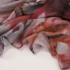 musulman modal écharpe jersey hijab longue aquarelle floral châle écharpe femmes plaine doux turban cravate tête chaînes bandeau foulards