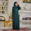 vêtement de prière pour femmes ramadan musulman abaya caftan femmes jilbab avec hijab abayat islam robe modeste robe vêtements arabes islamiques