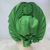 chapeau africain bonnet hijab turbante mujer bandeau strass auto couvre chef déjà fait gele nigérian pour pary mariage 1 ensemble