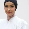 casquette hijab intérieure en modal doux, turban extensible musulman, sous écharpe islamique, bonnet, bandeau féminin, casquette tube