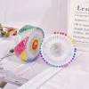 silicone world – épingles à tête de perle en acier, 480 pièces, 37mm, boule ronde, disque, aiguilles de positionnement en métal, couture, quilting, bricolage