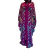 ramadan mode musulmane nouvelles vacances plage cape cardigan impression numérique 3d décontracté moyen orient dubaï robe vêtements pour femmes