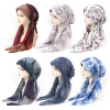 Mode femmes musulman Hijab imprimer Turban chapeau pré-attaché écharpe perte de cheveux foulard musulman bandeau pré-attaché Bandana Turbante Mujer Mode femmes musulman Hijab imprimer Turban chapeau pré-attaché écharpe perte de cheveux foulard musulman bandeau pré-attaché Bandana Turbante Mujer