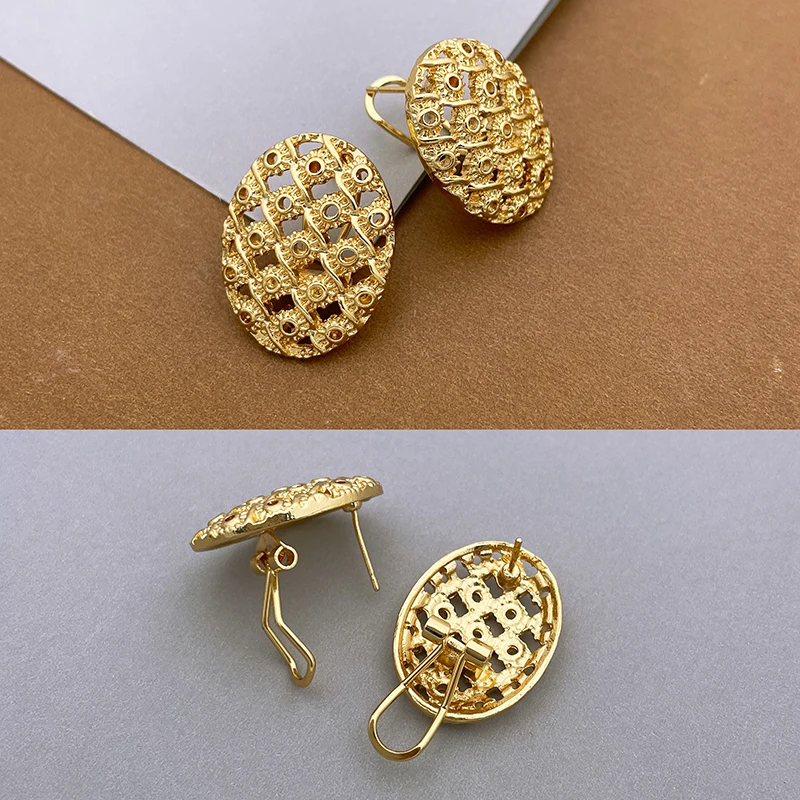 Ensemble de bijoux de Dubaï pour femme, collier, boucles d'oreilles, bracelet, bague, design de luxe, cadeau de fête de mariage, qualité minimaliste