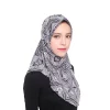 une pièce amira hijab femmes musulmanes imprimer foulard enveloppement châle tirer prêt à porter hijabs islamique niab nikab foulard instantané