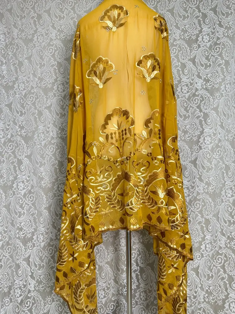 Écharpe hijab musulmane africaine, vente en gros, 2m x 1m, châle en mousseline de soie traditionnel floral élégant et respirant, bon marché pour femmes, prière afrique