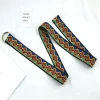 femmes hommes style ethnique polyvalent double anneau boucle ceinture en nylon tressé ceinture tissage taille bande toile sangle