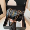 sac à main en cuir de luxe pour femmes, fourre tout classique de styliste, élégant, à la mode, pour un usage moderne
