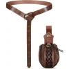 Sac de ceinture Vintage, sac de taille Steampunk, sac médiéval, ceinture Renaissance, jeu de rôle sur scène, accessoires de Costume