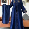 nouvelles femmes robe élégante en mousseline de soie abaya ouvert avec fermeture éclair femmes musulmanes robe vêtements islamiques cardigan abaya femmes robe musulmane