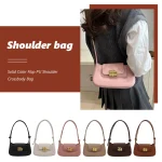 Petit sac à bandoulière à rabat en cuir PU pour femme, sac à main cartable initié, sac à main shopper pour femme, voyage, travail, vacances