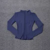 veste de sport pour femmes, chemise à manches longues, manteau d'entraînement, vêtements d'entraînement, de yoga