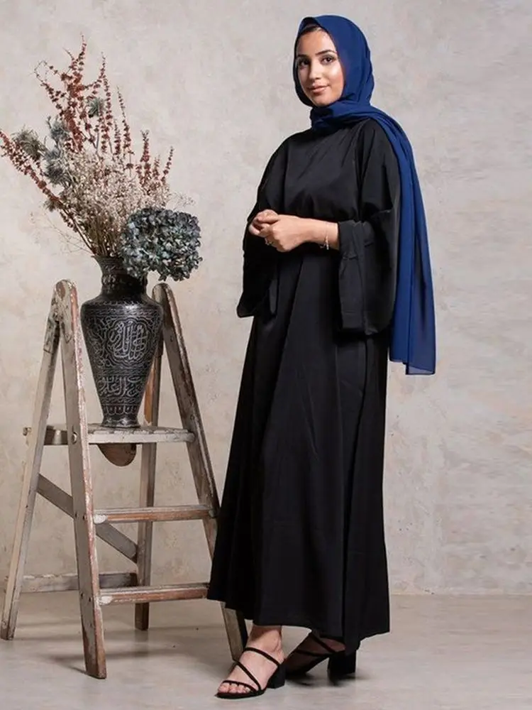abaya de luxe pour femme, robe maxi modeste, kaftan islamique, vêtement marocain, dubaï, turquie
