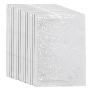 Feuilles de strass 17 pièces pour fer à repasser pour l&rsquo;artisanat de bricolage, strass correcteurs à paillettes pour vêtements et tissu