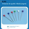 eajai épingles à coudre boule de verre épingles à quilting bricolage tête perle broche point aiguilles à tricoter bricolage broderie couture outils de positionnement